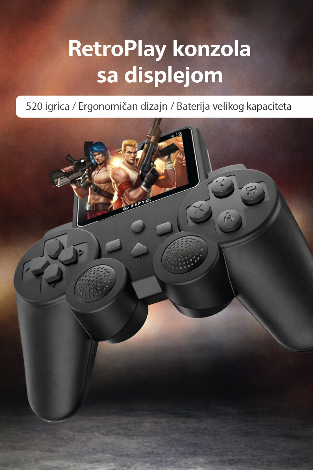 RetroPlay Mini™ – 500 igara u tvom džepu